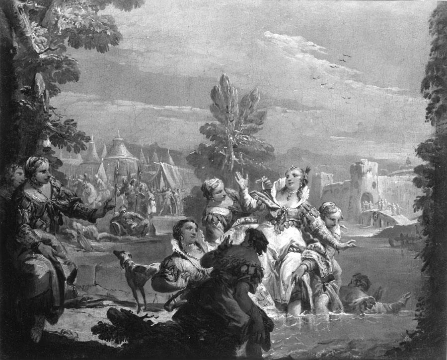 Clelia attraversa il Tevere